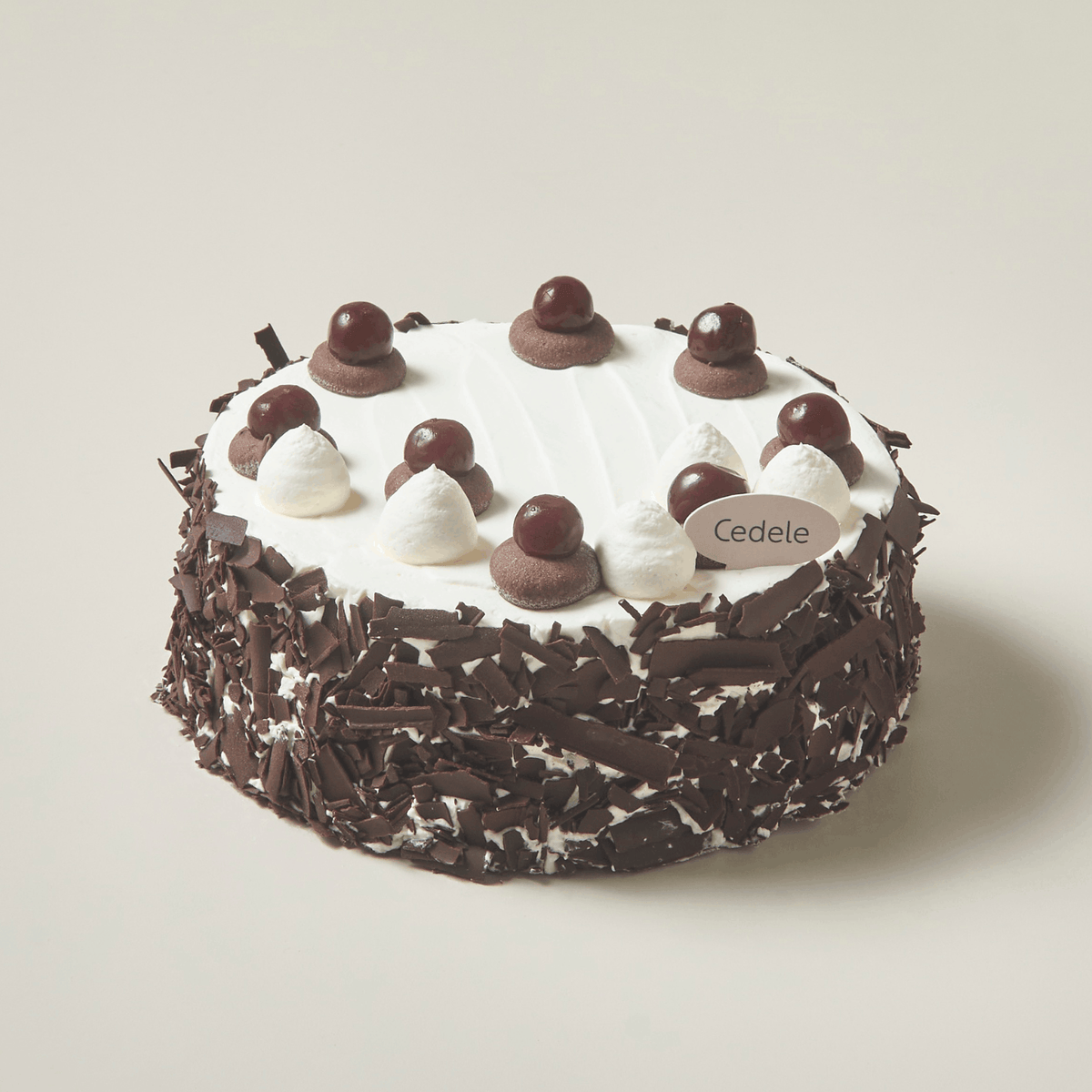Black Forest Cake with kirsch-soaked cherries and Chantilly cream — Cedele Singapore