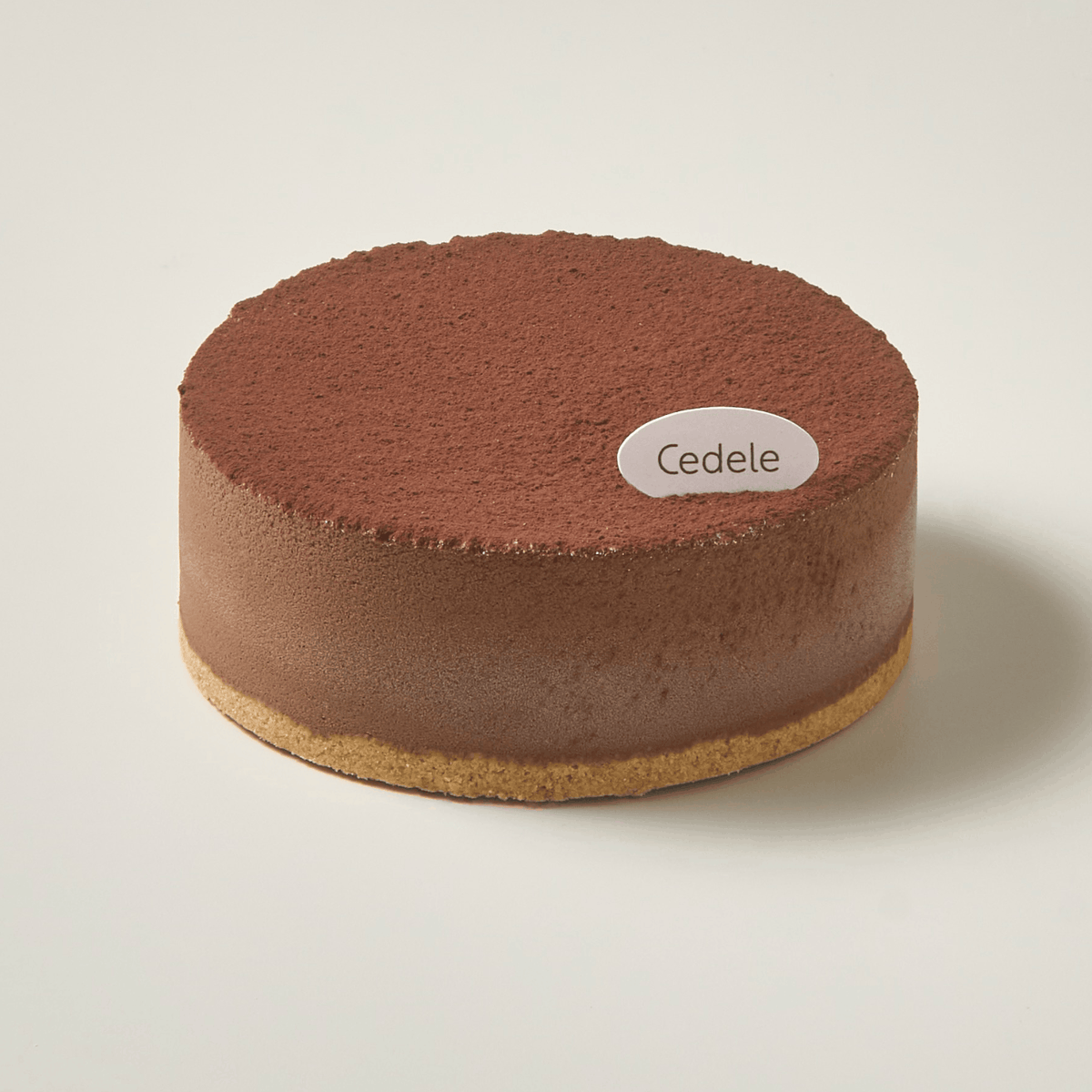 Eggless Chocolate Truffle Cake — rich dark chocolate, no eggs, Cedele Singapore