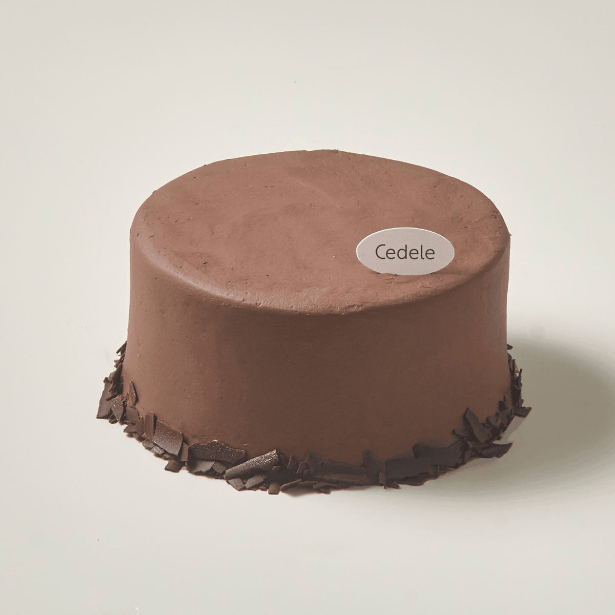 Real Dark Chocolate Cake with couverture ganache — Cedele Singapore