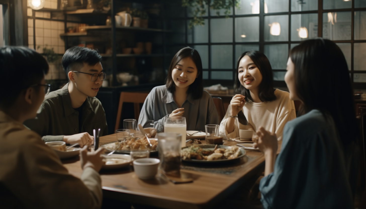 “To us, food is passion; food is love.”
